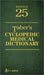 Taber's Cyclopedic Medical Dictionary
