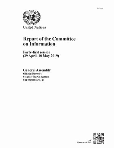 Report of the Committee on Information