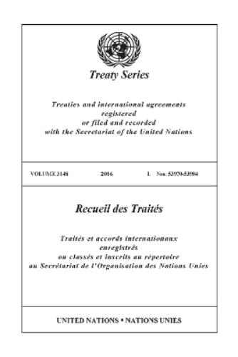 Treaty Series 3148 (English/French Edition)