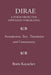 Dirae. a Poem from the Appendix Vergiliana