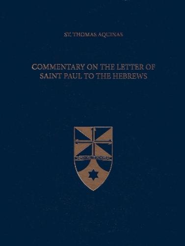 Commentary on the Letter of Saint Paul to the Hebrews