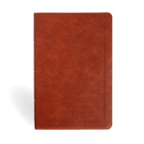 NASB Personal Size Giant Print Bible, Burnt Sienna Leathertouch, Indexed