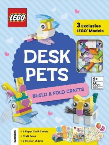 Lego(r) Books. Desk Pets