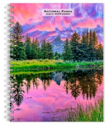 National Parks 2026 6 X 7.75 Inch Spiral-Bound Wire-O Weekly Engagement Planner Calendar New Full-Color Image Every Week