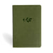 NASB Personal Size Giant Print Bible, Olive Leathertouch