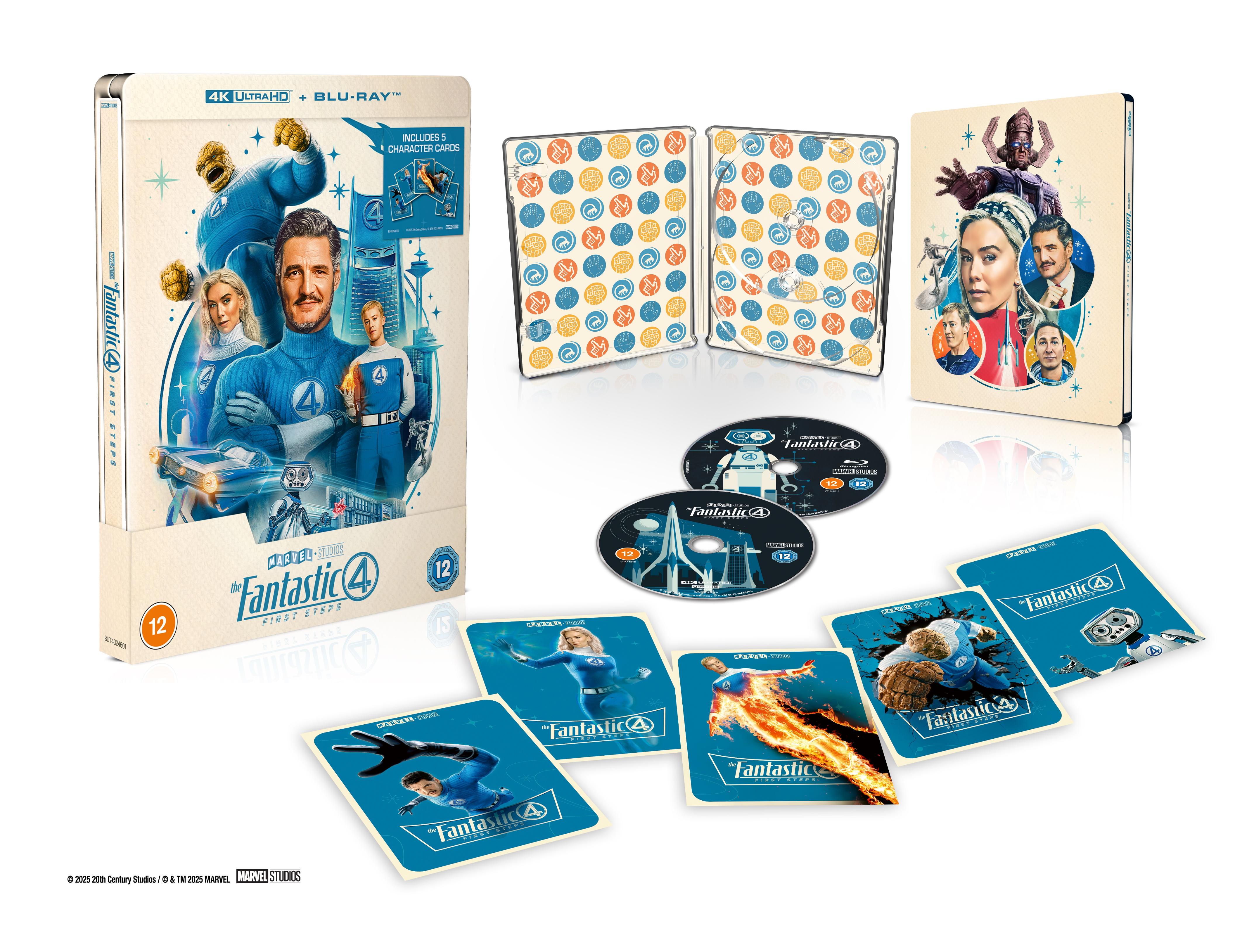 The Fantastic Four: First Steps Limited Edition 4K UHD Steelbook
