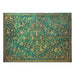 Emerald Flower (Nature’s Grace) Document Folder (Wrap Closure)