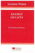 An Essay on Facts