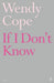 If I Don't Know