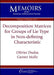 Decomposition Matrices for Groups of Lie Type in Non-defining Characteristic