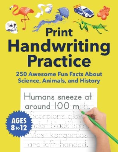 Print Handwriting Practice for Kids 8-12