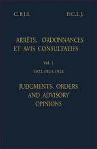 Judgments, orders and advisory opinions