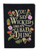 Wicked Embroidered Journal