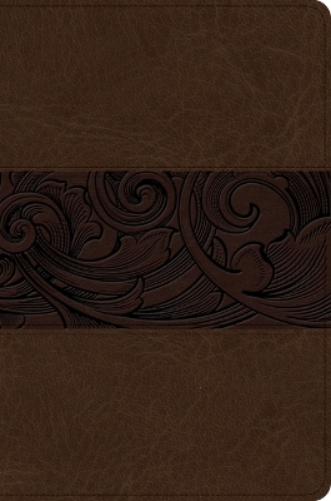 KJV Study Bible, Personal Size Edition, Mahogany Leathertouch