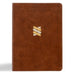 CSB Connecting Scripture New Testament, Brown Leathertouch