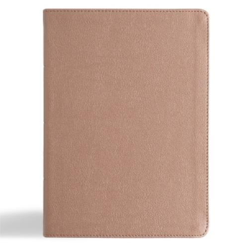 KJV Study Bible, Personal Size Edition, Rose Gold Leathertouch