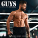 Guys Calendar 2026  Square Sexy Guys Glamour Wall Calendar - 16 Month