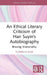 An Ethical Literary Criticism of Han Suyin’s Autobiography