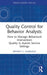 Quality Control for Behavior Analysts
