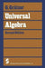 Universal Algebra