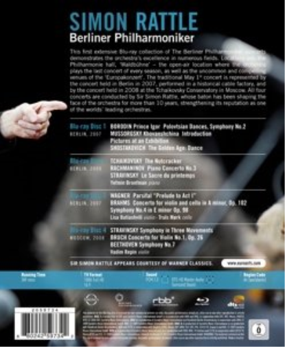 Simon Rattle conducts The Berliner Philharmoniker (Box Set)