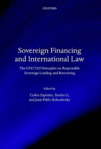 Sovereign Financing and International Law
