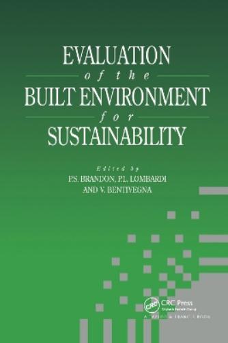 Evaluation of the Built Environment for Sustainability