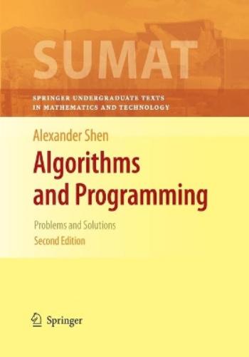 Algorithms and Programming