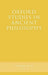 Oxford Studies in Ancient Philosophy, Volume 49