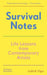 Survival Notes