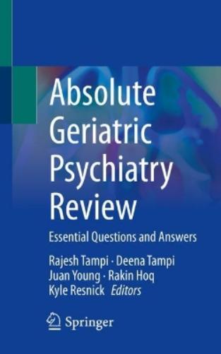 Absolute Geriatric Psychiatry Review
