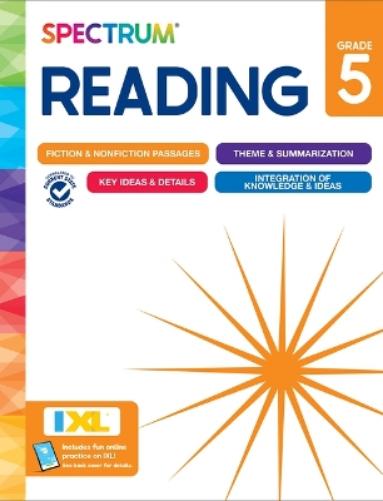 Spectrum Reading Workbook, Grade 5