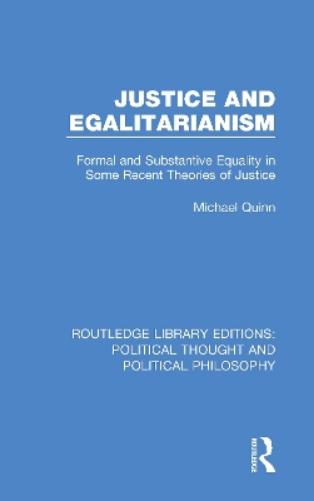 Justice and Egalitarianism