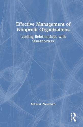 Effective Management of Nonprofit Organizations