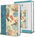KJV Holy Bible, Large Print Medium Format, Blue with Birds Faux Leather w/ Ribbon Marker, Red Letter