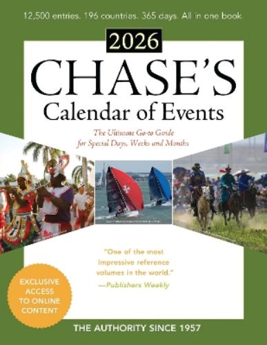 Chase's Calendar of Events 2026