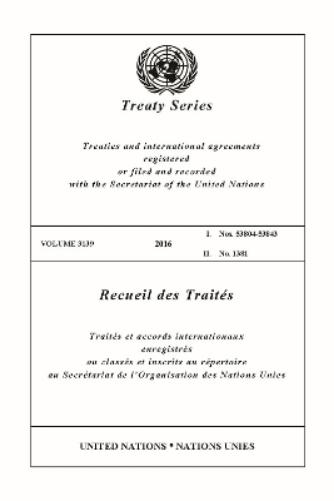 Treaty Series 3139 (English/French Edition)