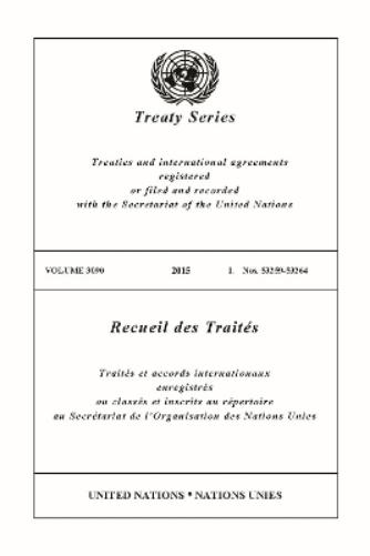 Treaty Series 3090 (English/French Edition)