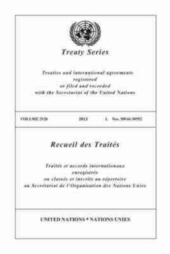 Treaty Series 2928 (English/French Edition)