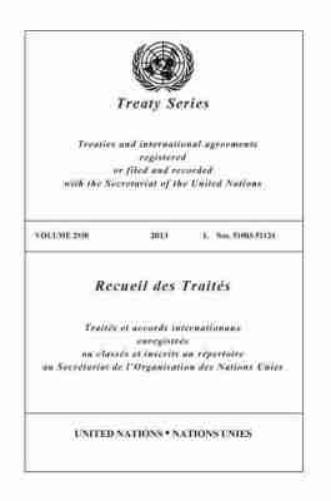 Treaty Series 2938 (English/French Edition)