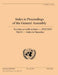Index to Proceedings of the General Assembly 2022/2023