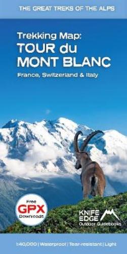 Tour du Mont Blanc Trekking Map