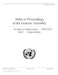 Index to Proceedings of the General Assembly 2022/2023