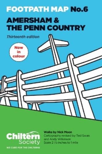 Chiltern Society Footpath Map No. 6 - Amersham and the Penn Country
