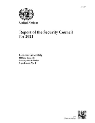 Report of the Security Council for 2021