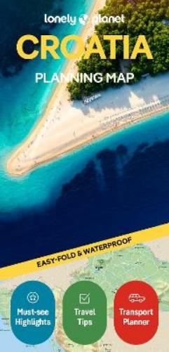 Lonely Planet Croatia Planning Map