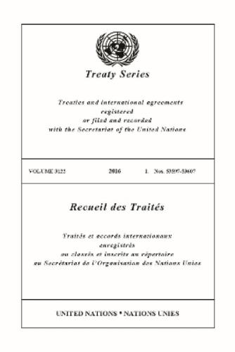 Treaty Series 3122 (English/French Edition)