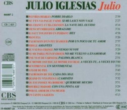 Julio 24 Chansons