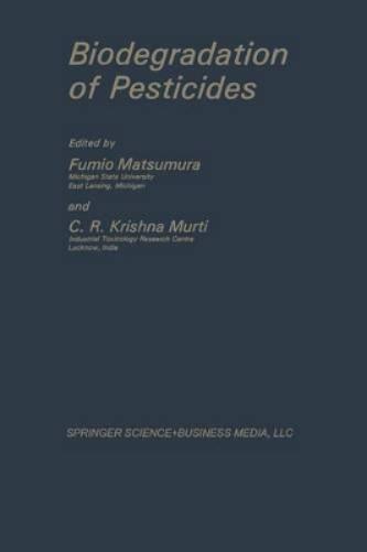 Biodegradation of Pesticides