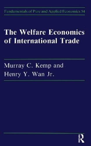 Welfare Economics Of Internati